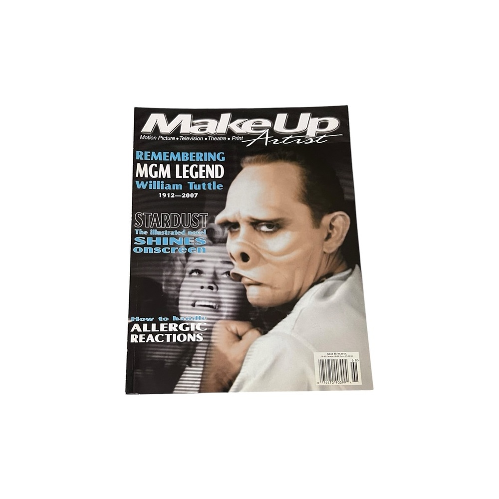 Make-Up Artist Magazine #68 Sept/Oct 2007 William Tuttle The Twilight Zone Cover